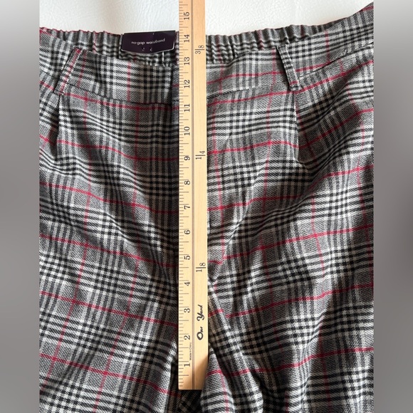 Ava & Viv Black and Gray Plaid Dress Pants Wide Leg sz 17 NWT - Picture 10 of 10